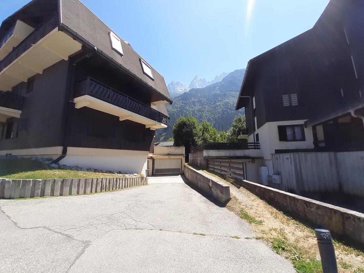 Vue Magique En Hypercentre Avec Parking Privatif Chamonix Mont Blanc Exterior foto