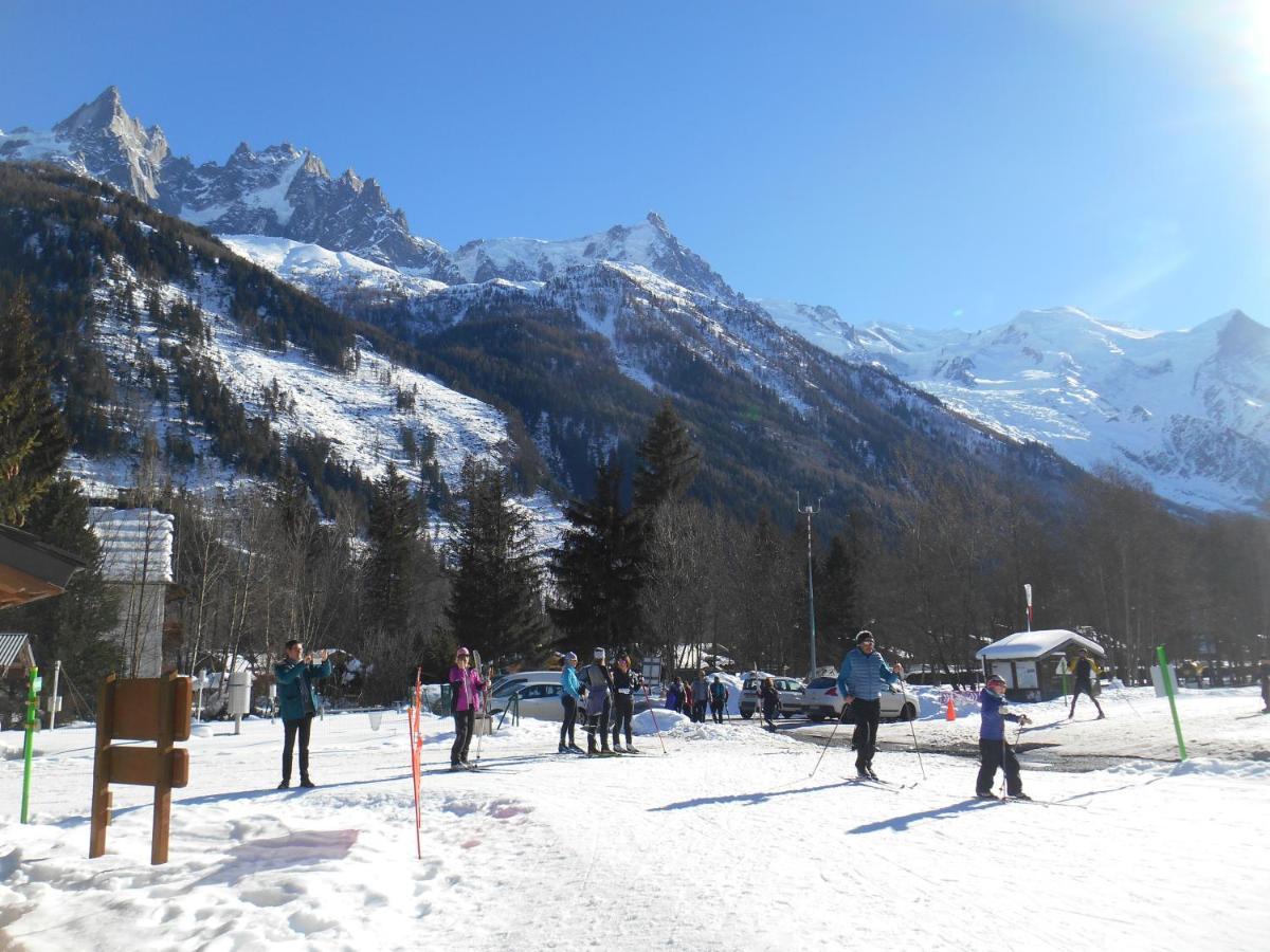 Vue Magique En Hypercentre Avec Parking Privatif Chamonix Mont Blanc Exterior foto